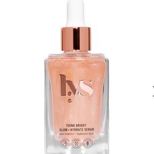 New THINK BRIGHT GLOW + HYDRATE SERUM WITH VITAMIN C & HYALURONIC ACID